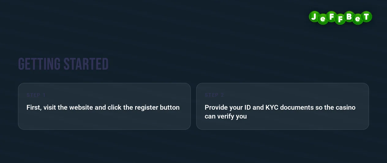 Sign up in a few steps