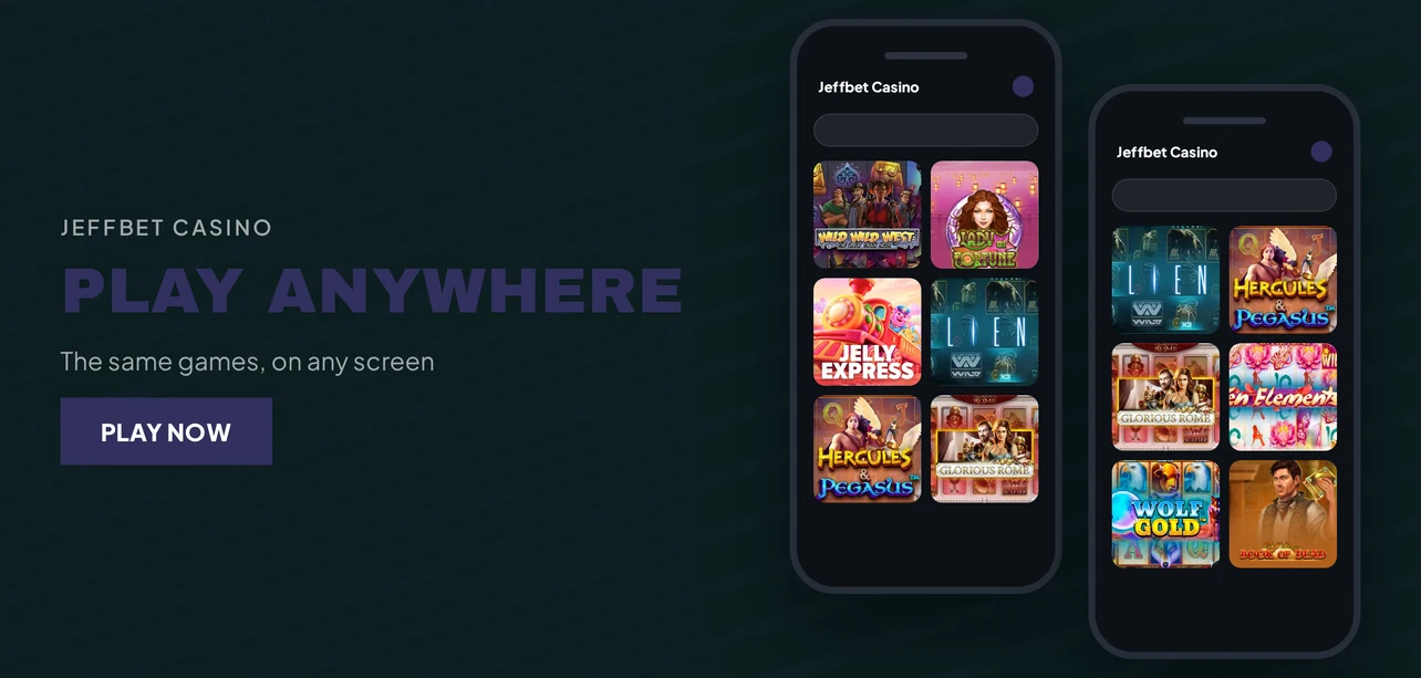 Browse the mobile lobby